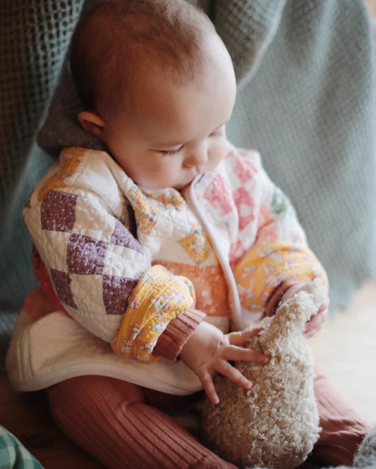 Baby Quilt Coat PDF Sewing Pattern & Instruction Booklet - Baby Coast Coat - la'rae handmade